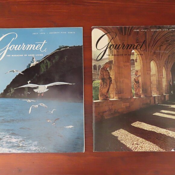 Lot of 12 Vintage 1975 Gourmet Magazines - Picture 4 of 10